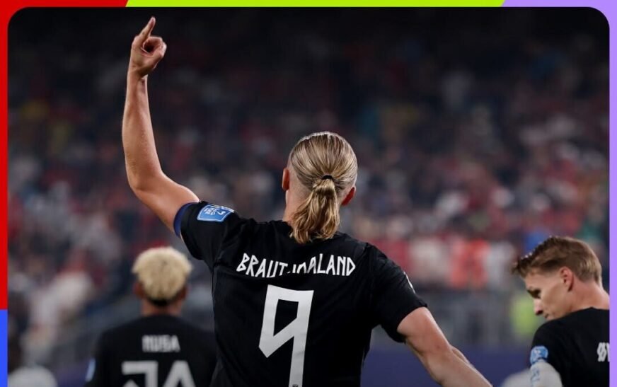 World Cup: Haaland scores twice as Norway beat Senegal in five-goal thriller