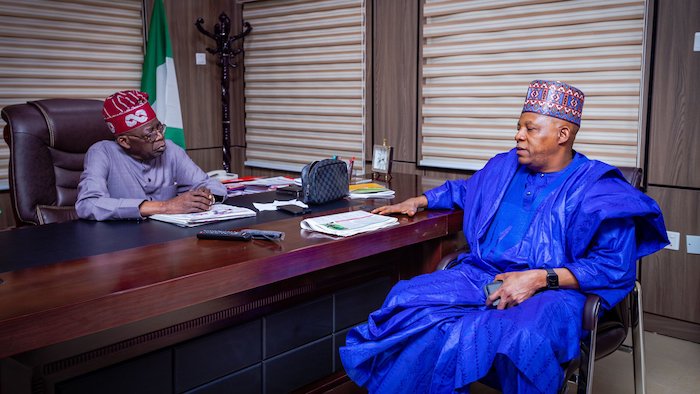 Tinubu presents Shettima certificate as APC Vice-Presidential candidate for 2027