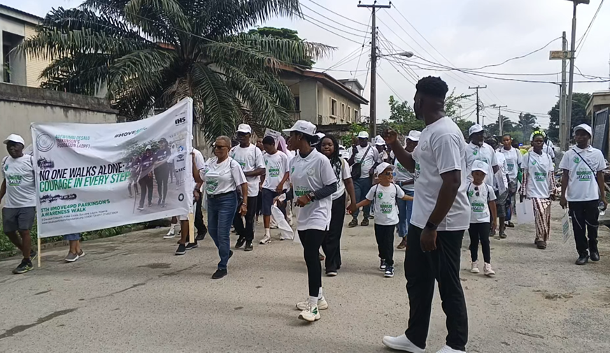 Parkinson’s patients march in Lagos, demand affordable care, end to stigma