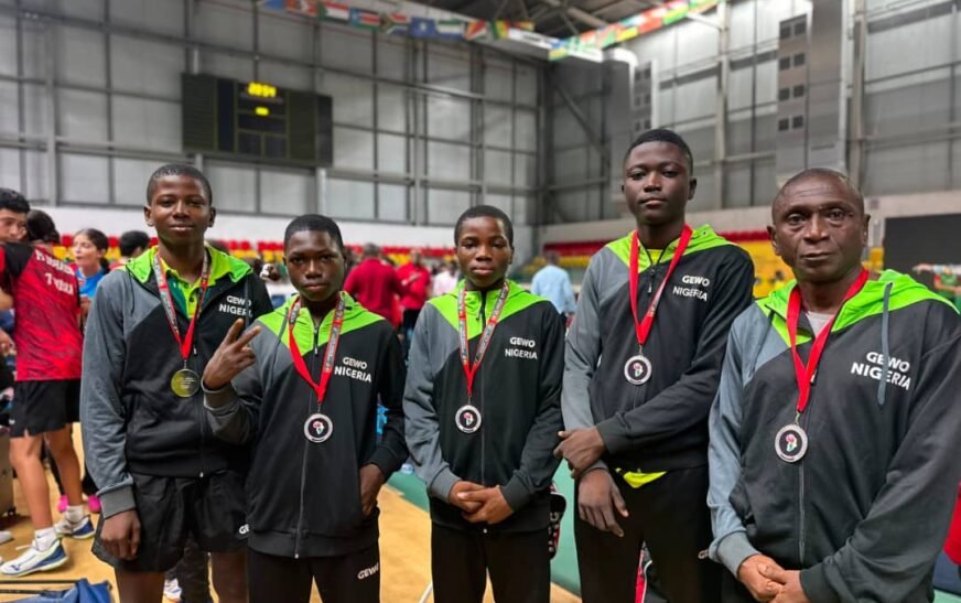 Kogi Young Table Tennis Stars Shine At African Youth Championship