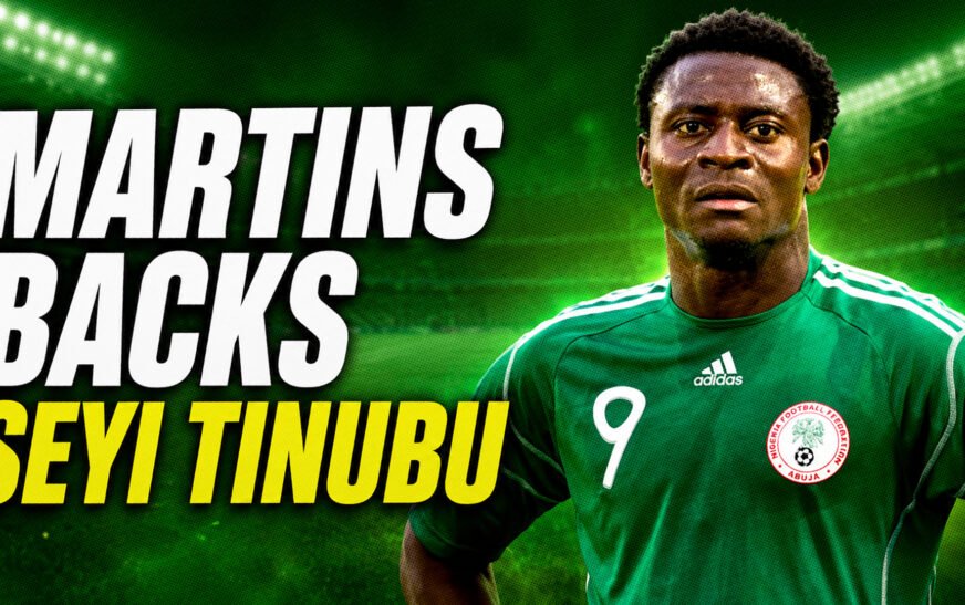 Obafemi Martins Backs Seyi Tinubu To Become NFF President. Do You Agree?