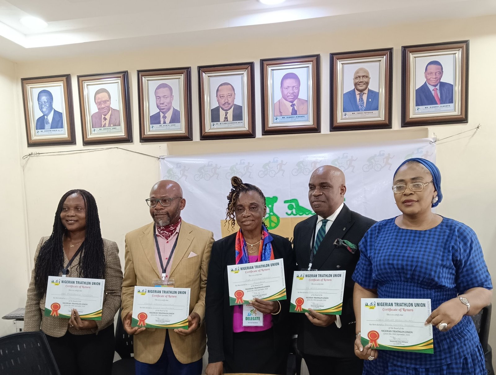 Nigeria Triathlon Union elects Ize Matebese as president, unveils new executives