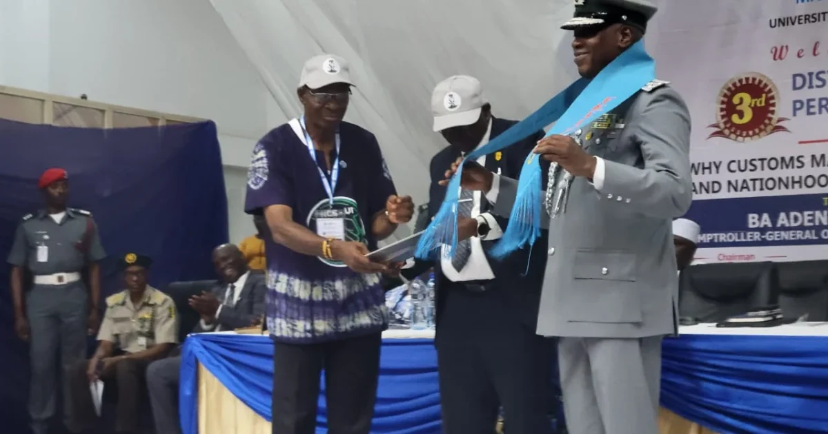 2027: Customs CG urges vigilance against arms smuggling ahead of election